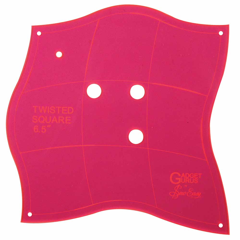 Sew Easy Twisted Square Template Quilting 16.5 Cm (6-1/2")