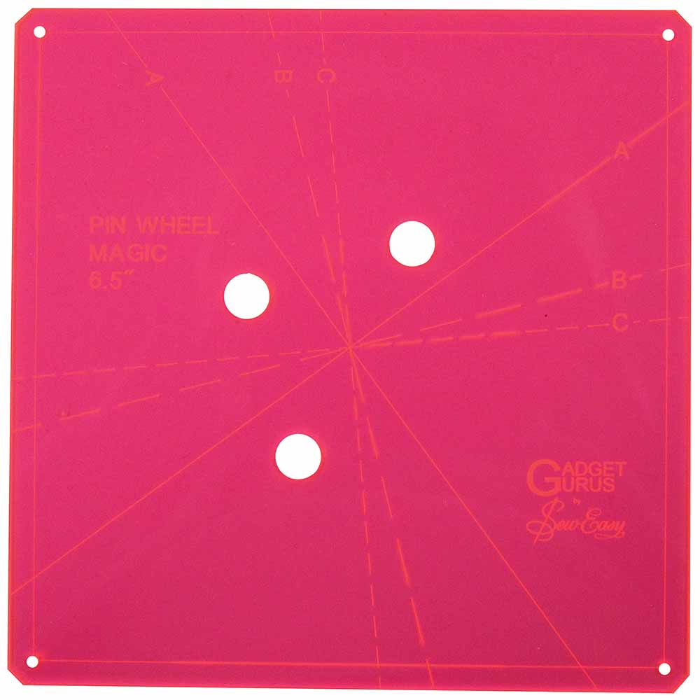 Sew Easy Pinwheel Magic Template Quilting 16.5 Cm (6-1/2")