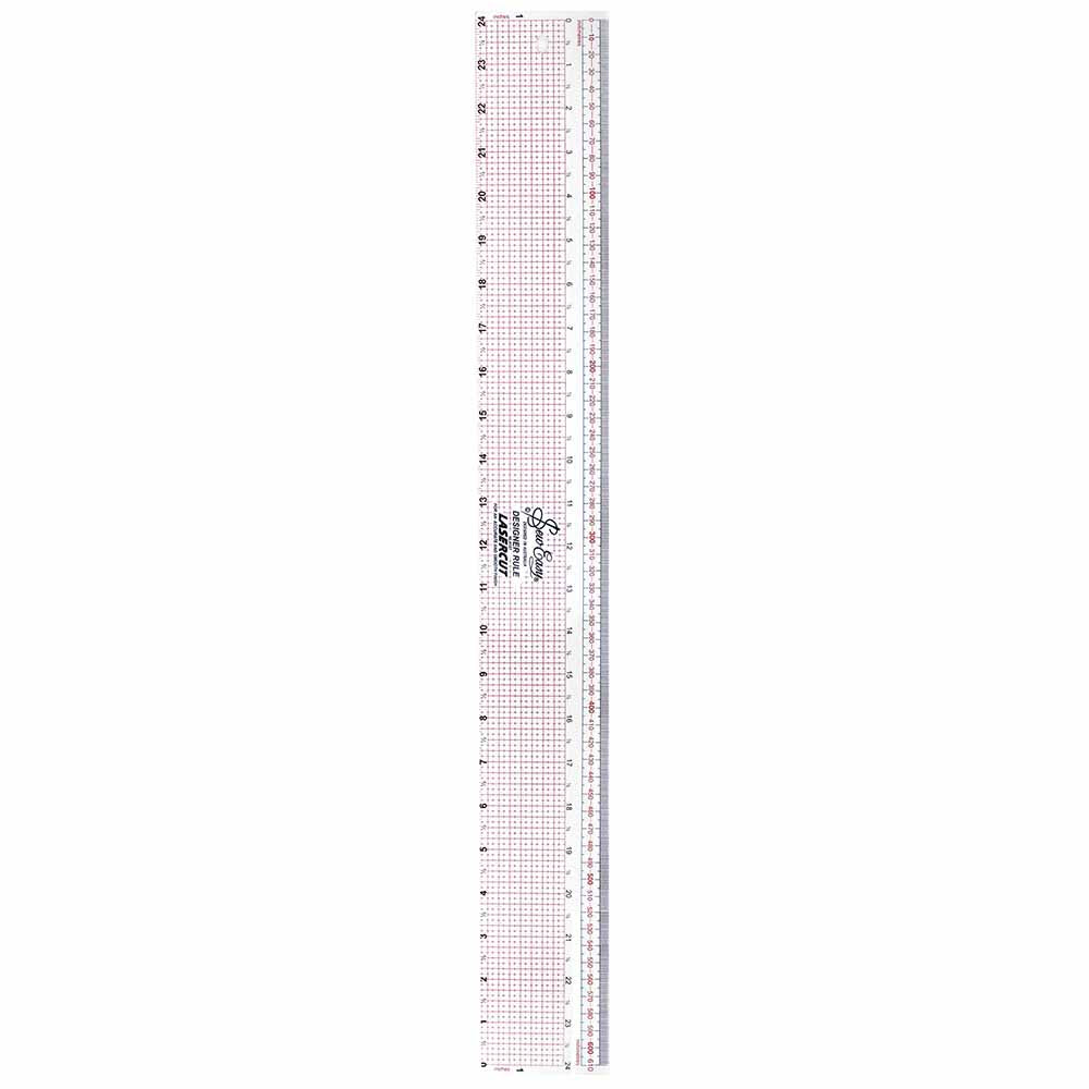 Sew Easy Designer Ruler Dressmaking 3" X 24" (8.9 X 61 Cm)