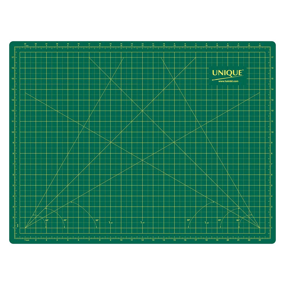 UNIQUE Double Sided Cutting Mat – 18" x 24" (45.7 x 61 cm)
