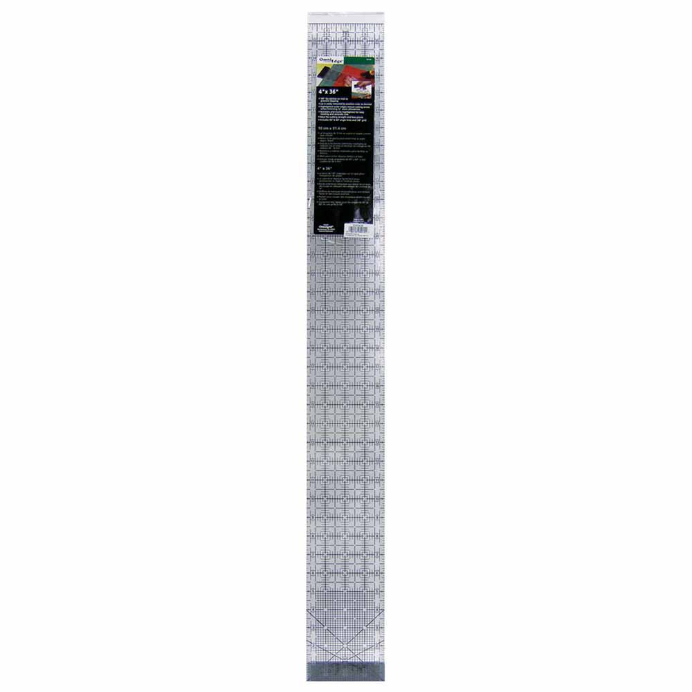OMNIGRID OmniEdge Ruler With Removable Lip 4 in x 36 in