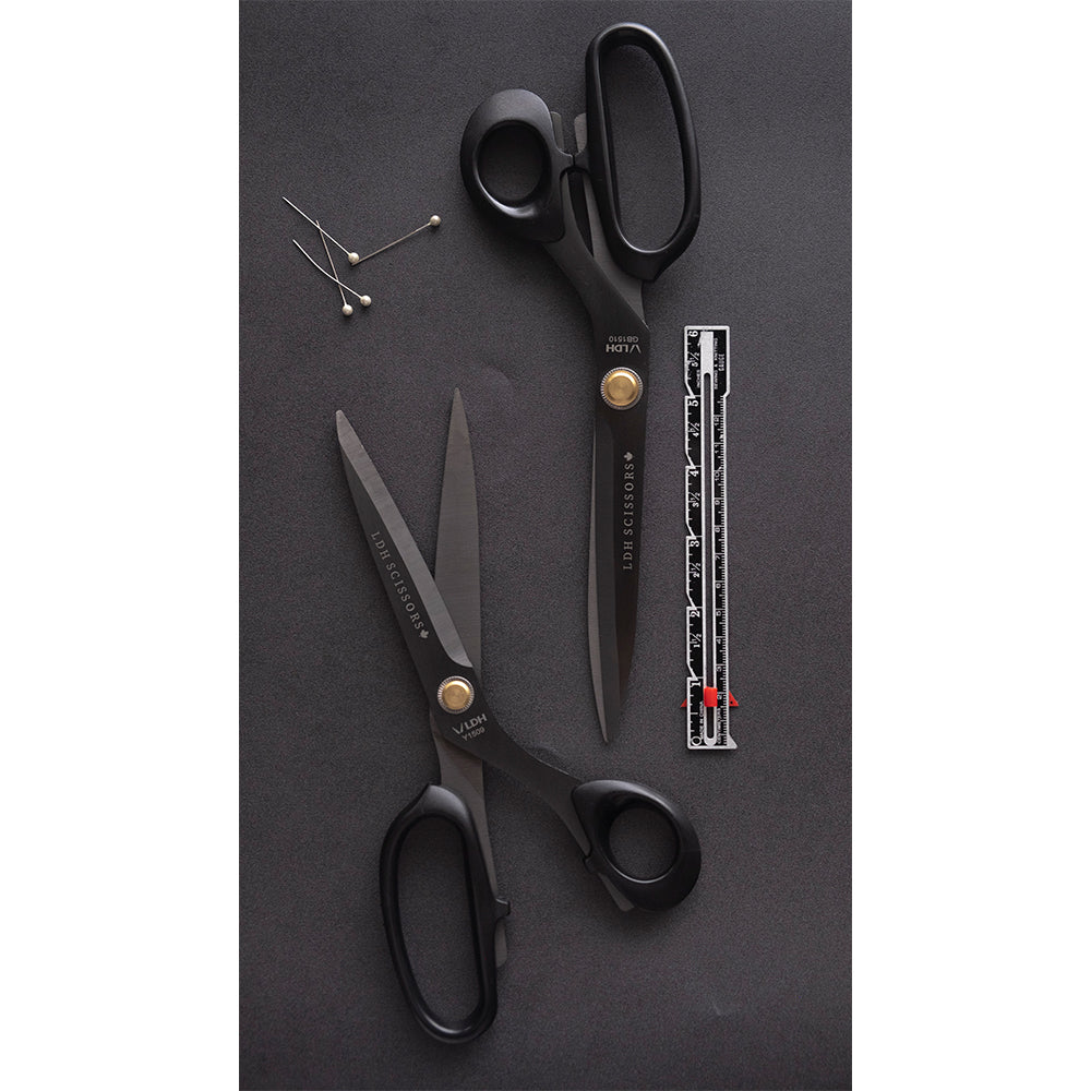 LDH Lightweight Fabric Scissors Serrated 8 in (20.3 cm) Midnight Edition