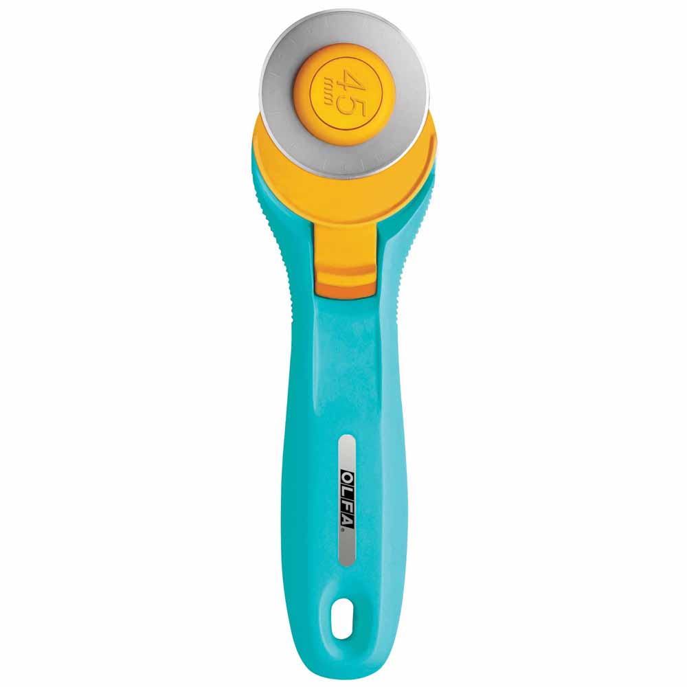 OLFA Quick-Change Rotary Cutter 45mm Aqua