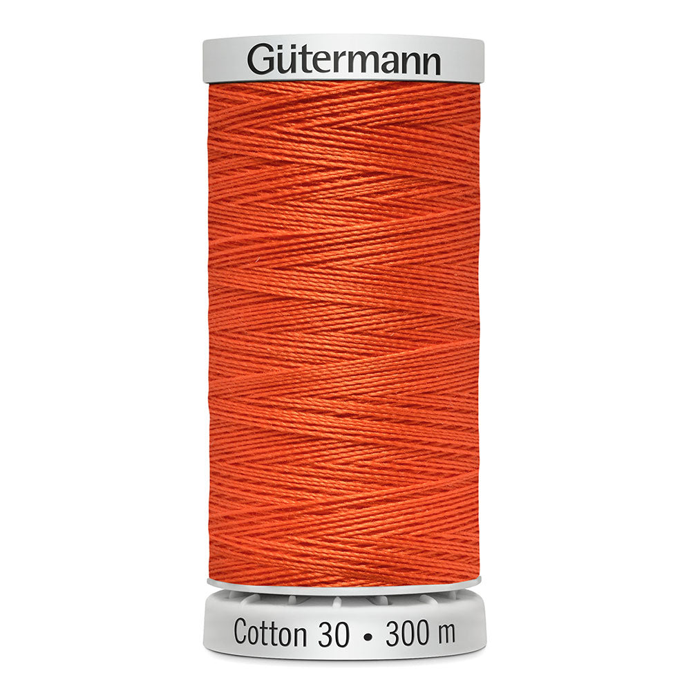 GÜTERMANN Cotton 30 Thread 300 m Neon Orange
