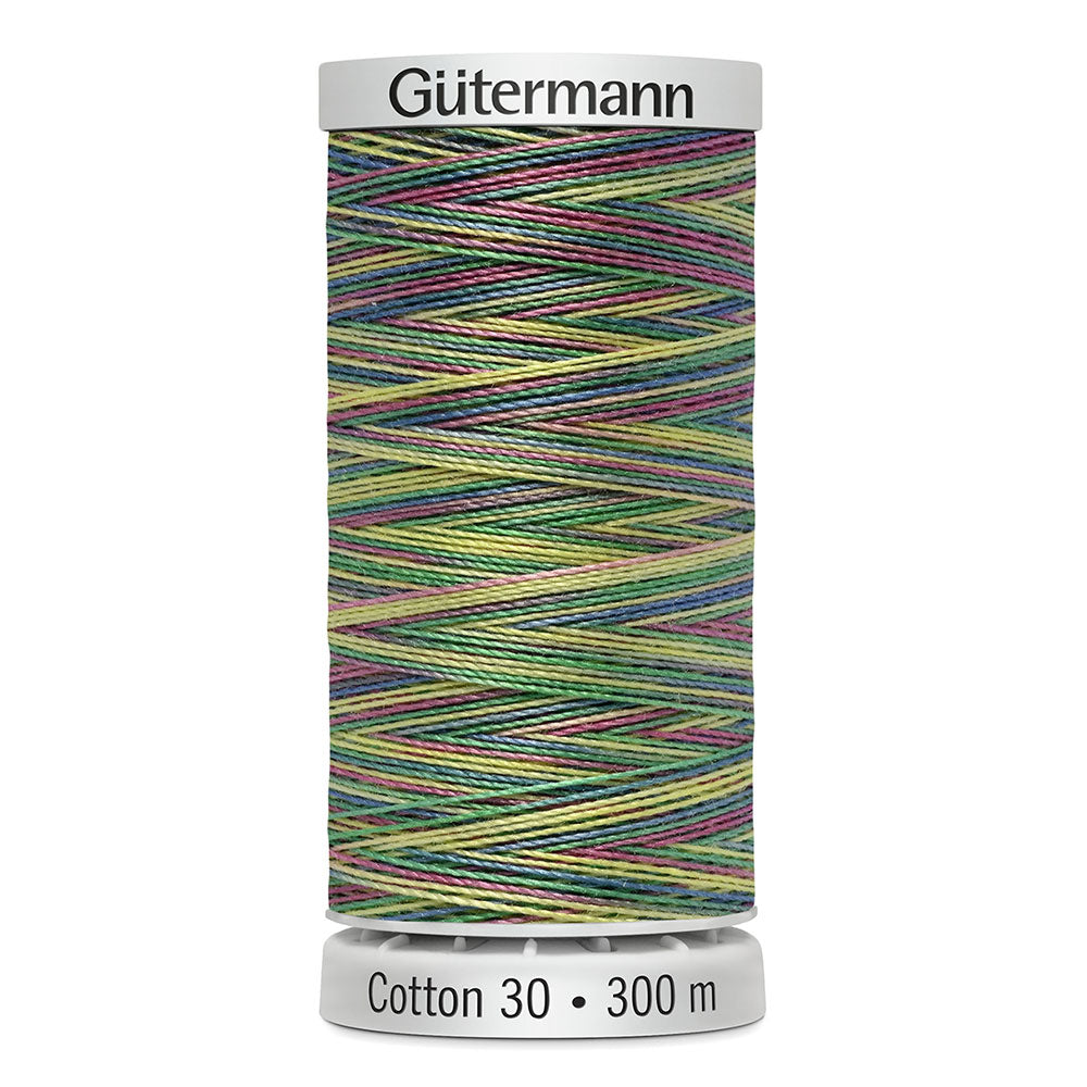 GÜTERMANN Cotton 30 Mercerized Cotton Thread 300 m Neon Hues