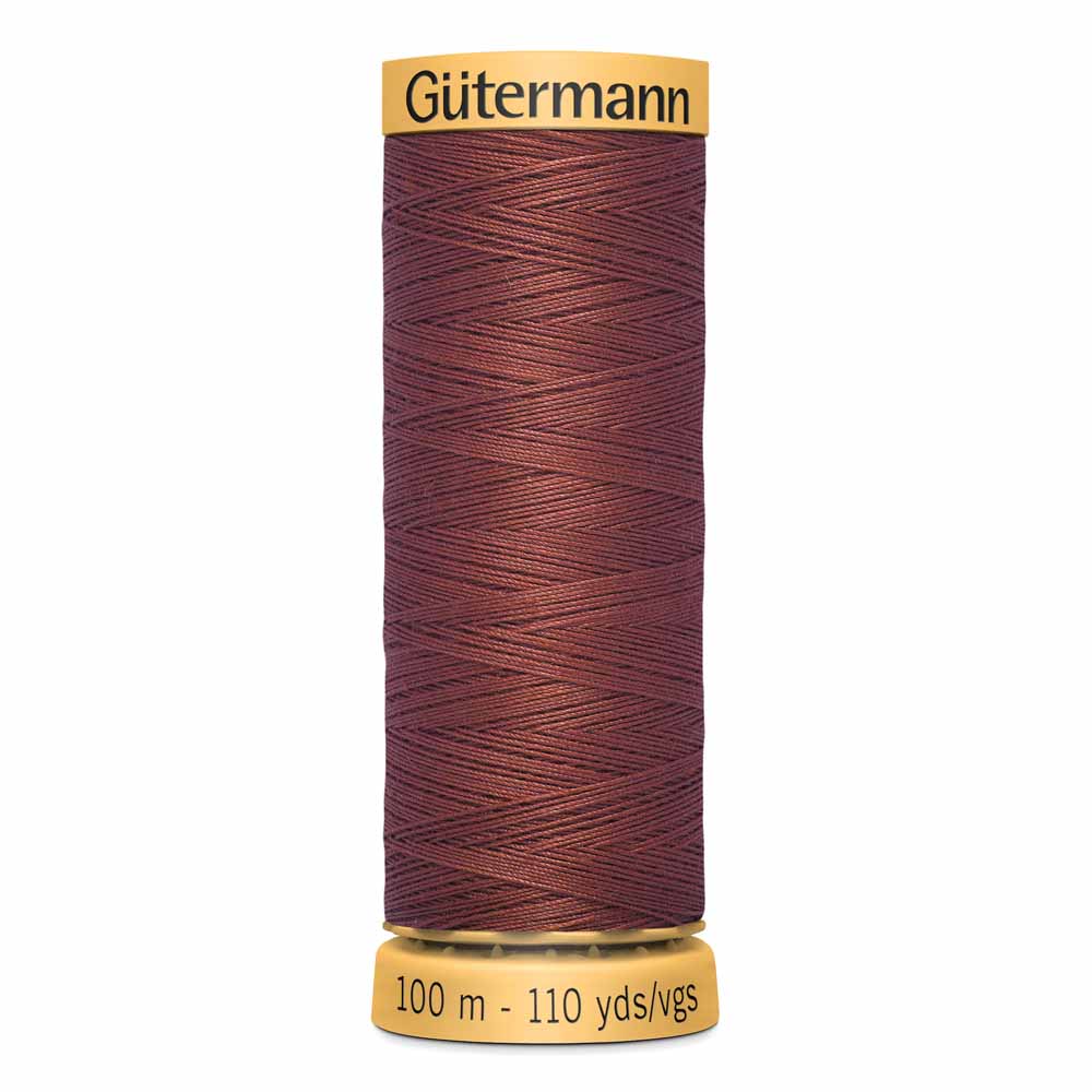 GÜTERMANN Cotton 50 Sewing Thread 100 m Rust (4820)