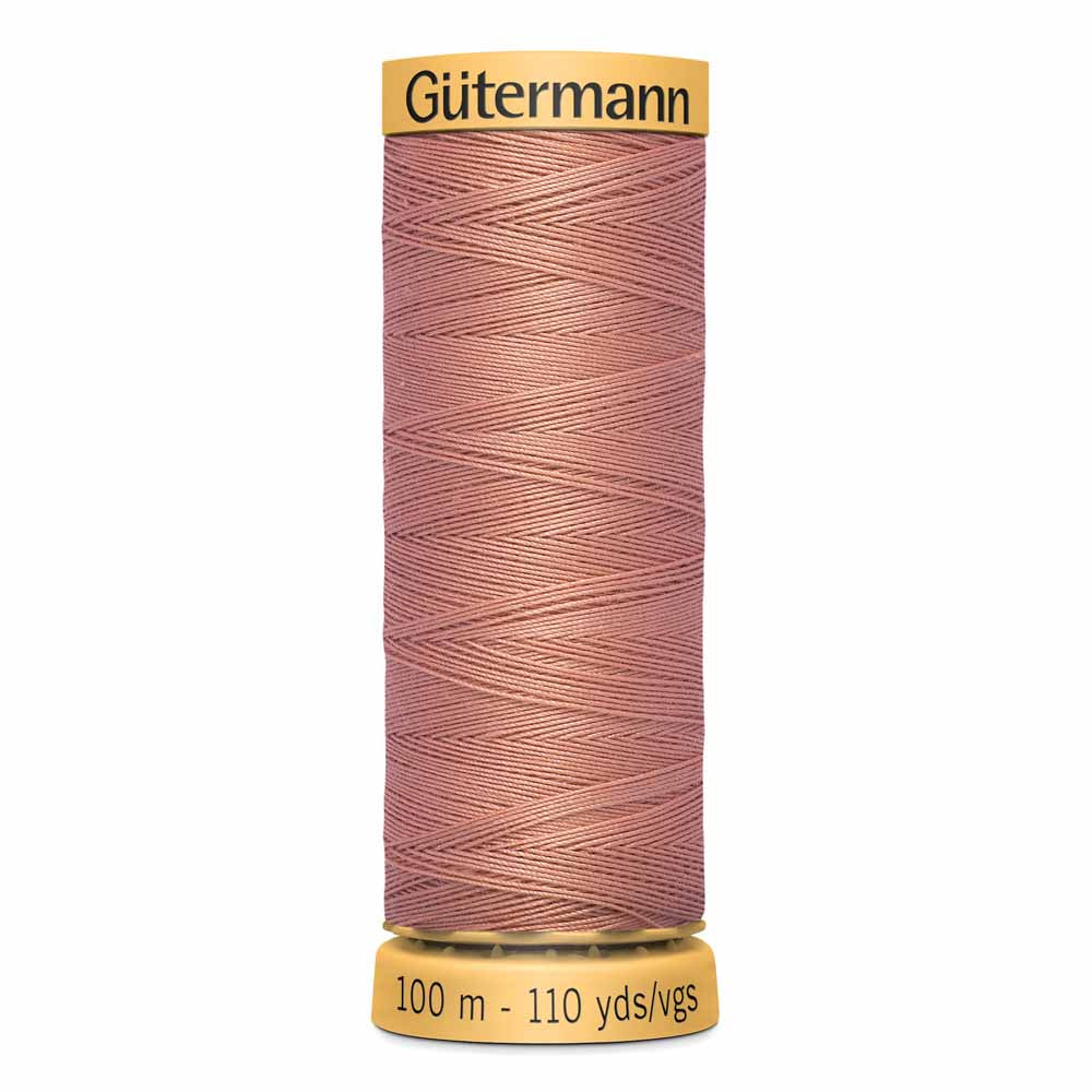 GÜTERMANN Cotton 50 Sewing Thread 100 m Sunkissed Coral (4860)