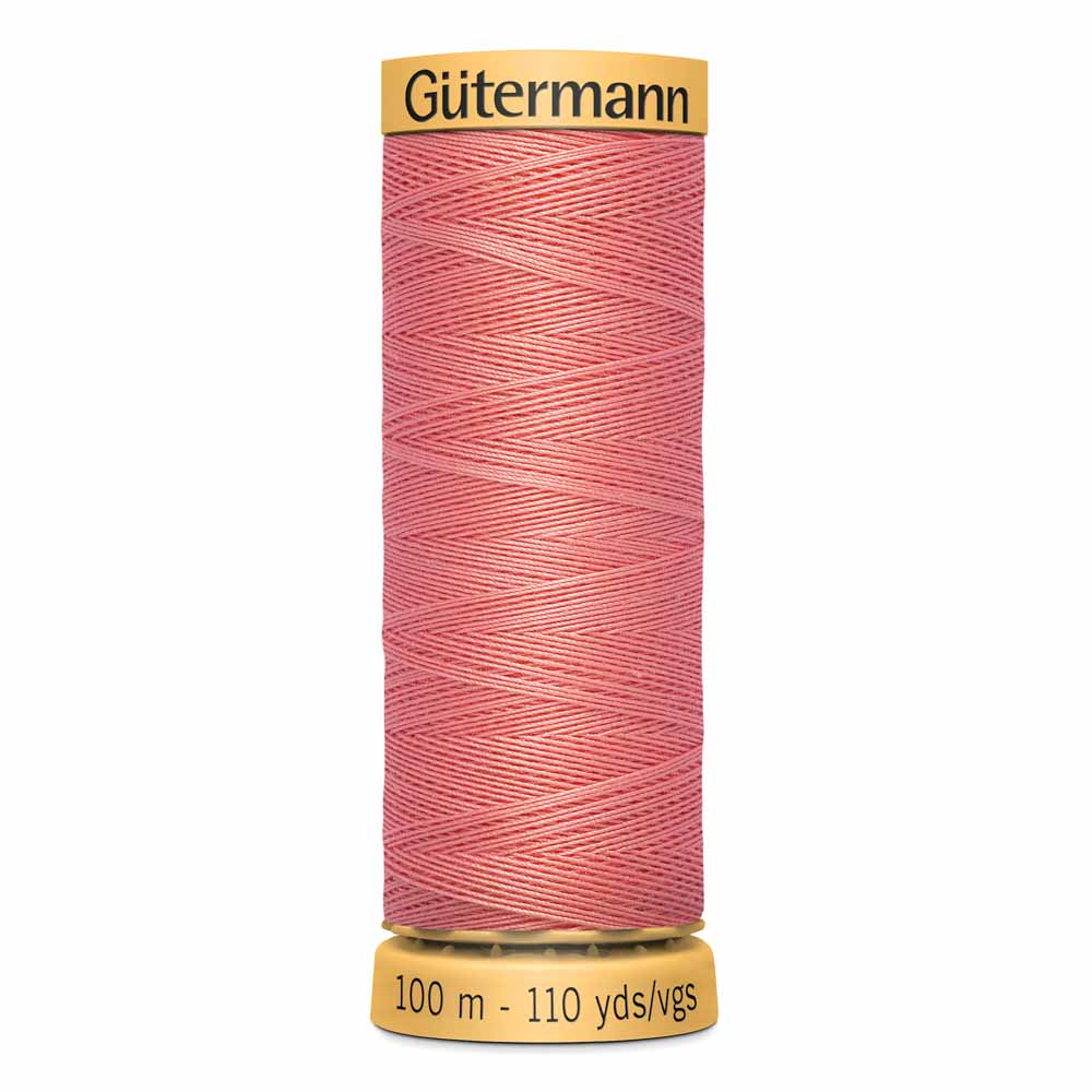 GÜTERMANN Cotton 50 Sewing Thread 100 m Light Coral (4950)