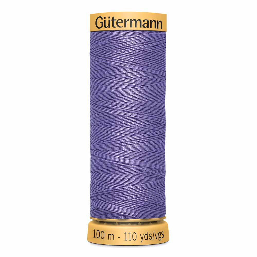 GÜTERMANN Cotton 50 50-Weight Thread 100 m Purple