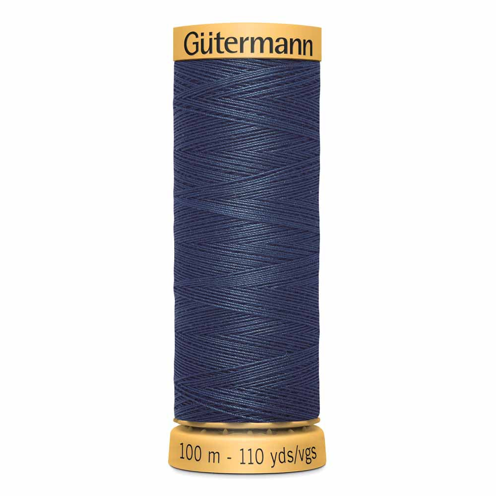 GÜTERMANN Cotton 50 50-Weight Thread 100 m English Navy