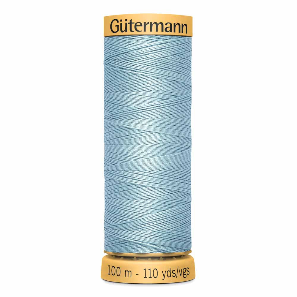 GÜTERMANN Natural Cotton Thread C Ne 50 100 m (109 yd) - Solid Colour 7634 7634