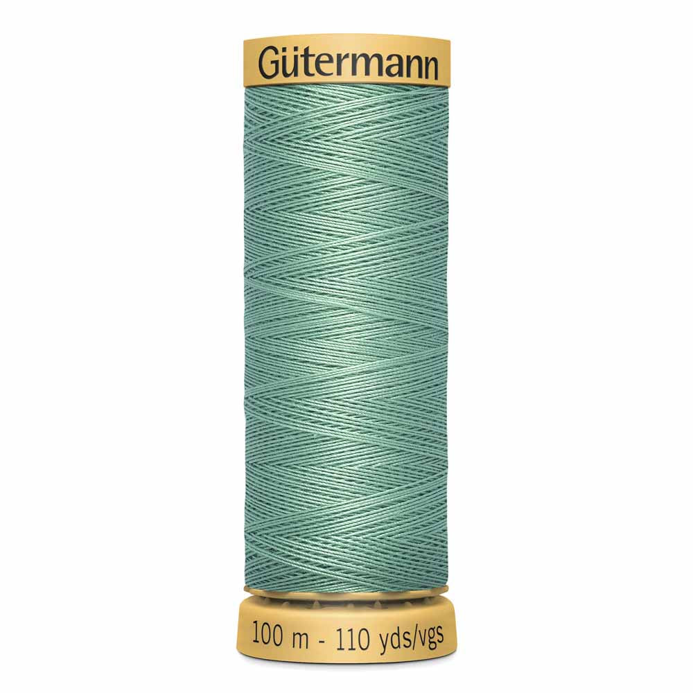 GÜTERMANN Cotton 50 Sewing Thread 50 wt 100 m (109 yd) - Spring Green