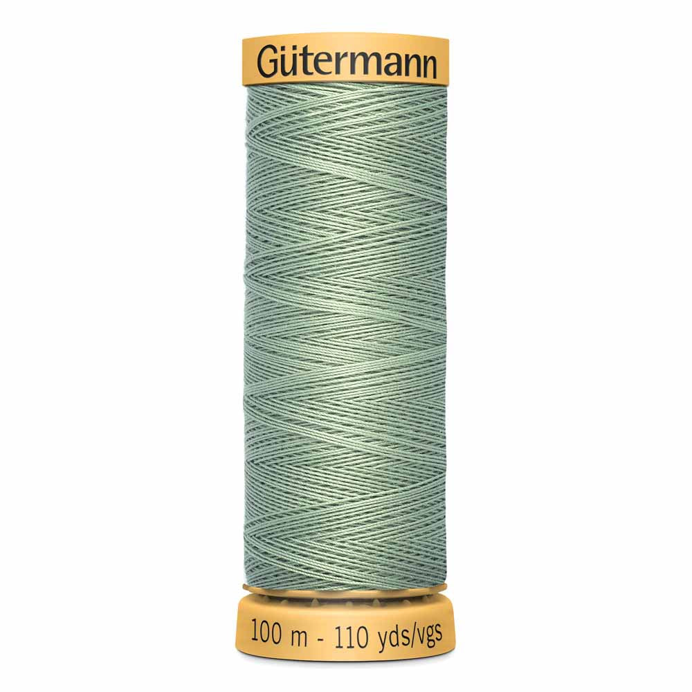 GÜTERMANN Cotton 50 Sewing Thread 50 wt 100 m (109 yd) - Green Ed