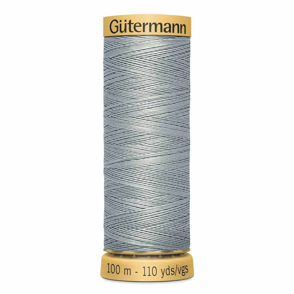 GÜTERMANN Natural Cotton 50wt Thread 100 M - Slate On