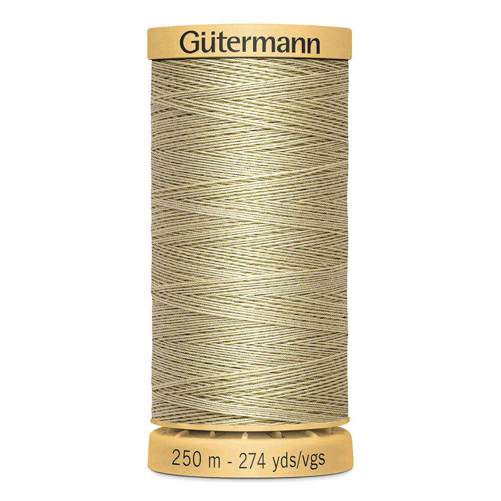 GÜTERMANN Mercerized Cotton Thread 50Wt 250 m (273 yd) - Chamois