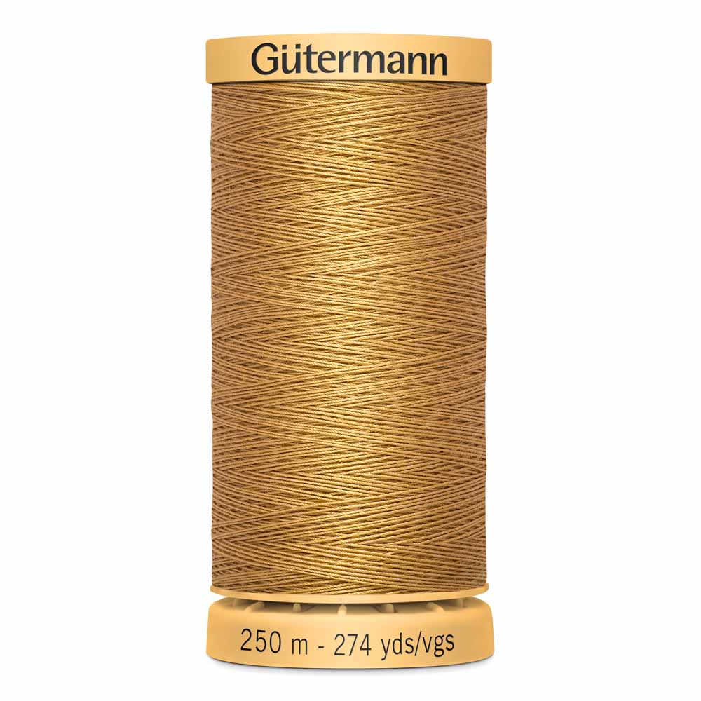 GÜTERMANN Mercerized Cotton Thread 50Wt 250 m (273 yd) - Burlywood