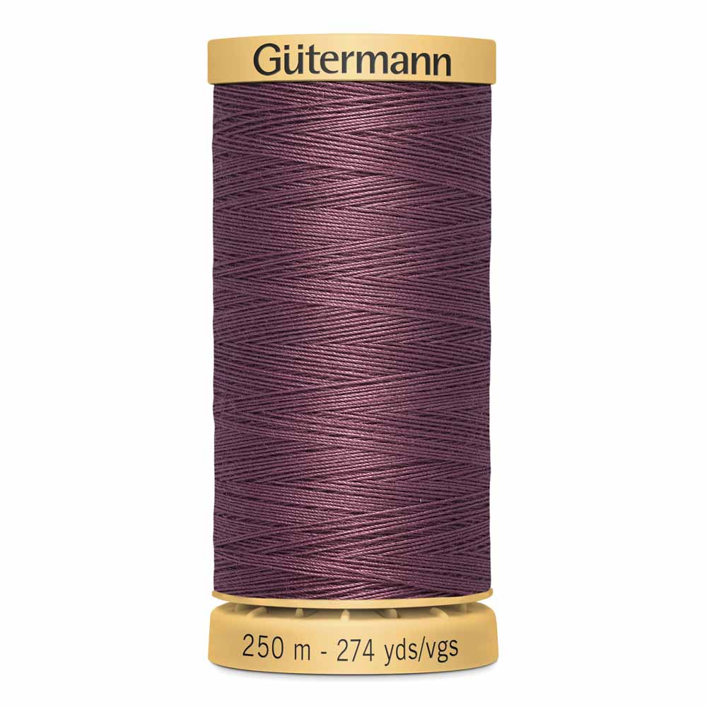 GÜTERMANN Mercerized Cotton Thread 50Wt 250 m (273 yd) - Dark Rose