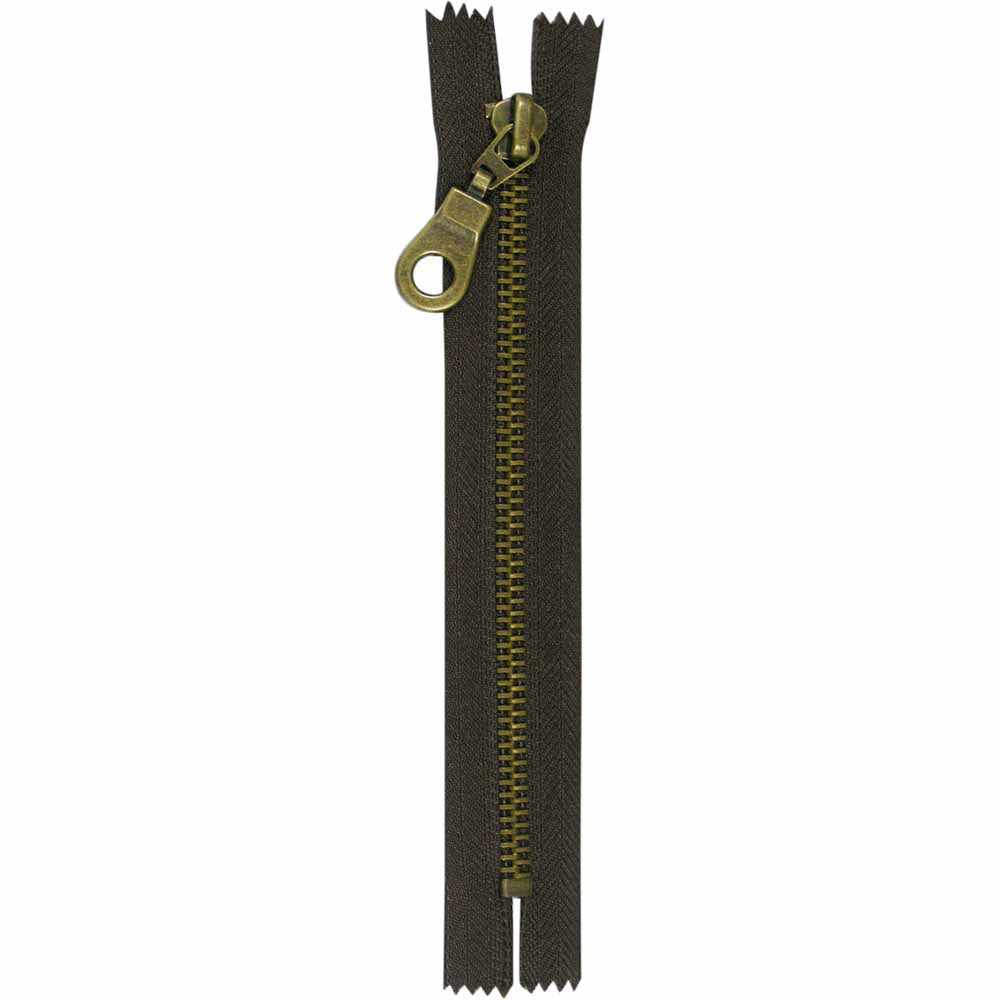 COSTUMAKERS 15 cm (6 in) Fashion Closed End Zipper – Sept. Brown