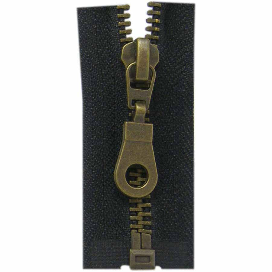 COSTUMAKERS Outerwear One Way Separating Zipper 55cm (22") - Black - 1749