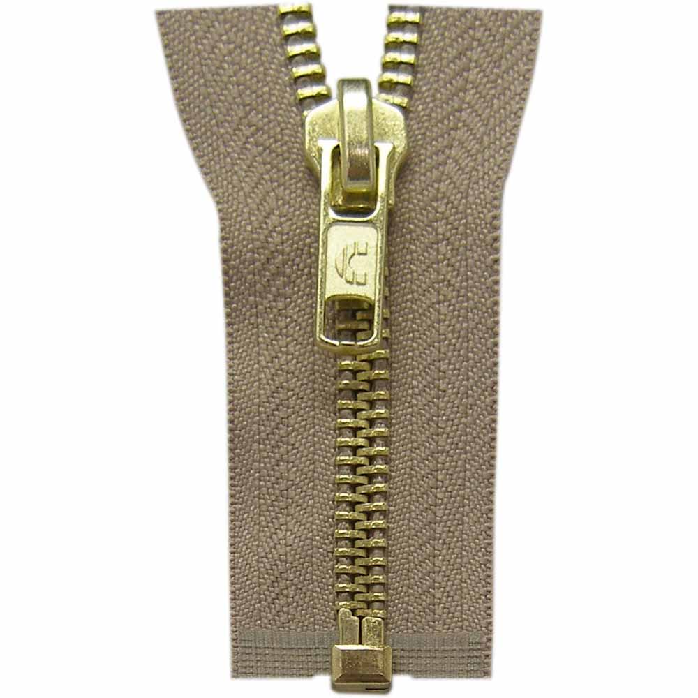 COSTUMAKERS Outerwear One Way Separating Zipper 50cm (20") - Light Beige - 1754