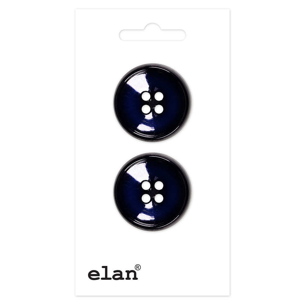 ELAN 4‑Hole Button, 25mm (1), 2 Pack