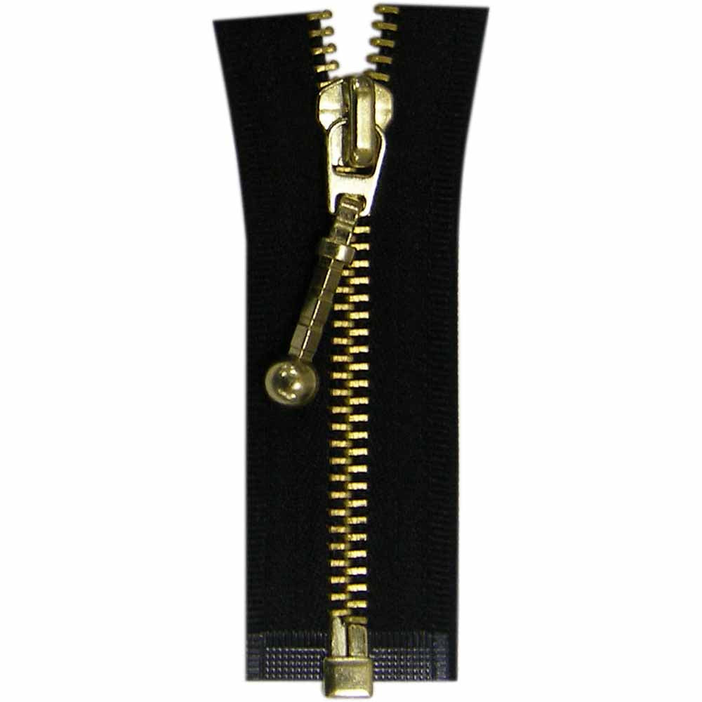 COSTUMAKERS Outerwear One Way Separating Zipper 45cm (18") - Black - 1756