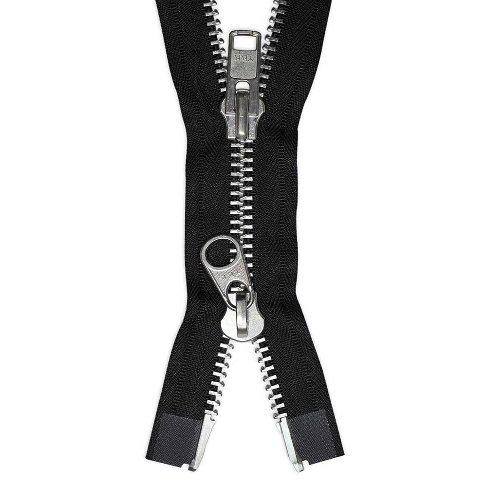 COSTUMAKERS 132 cm (52 in) Outerwear Two-Way Separating Zipper – Black