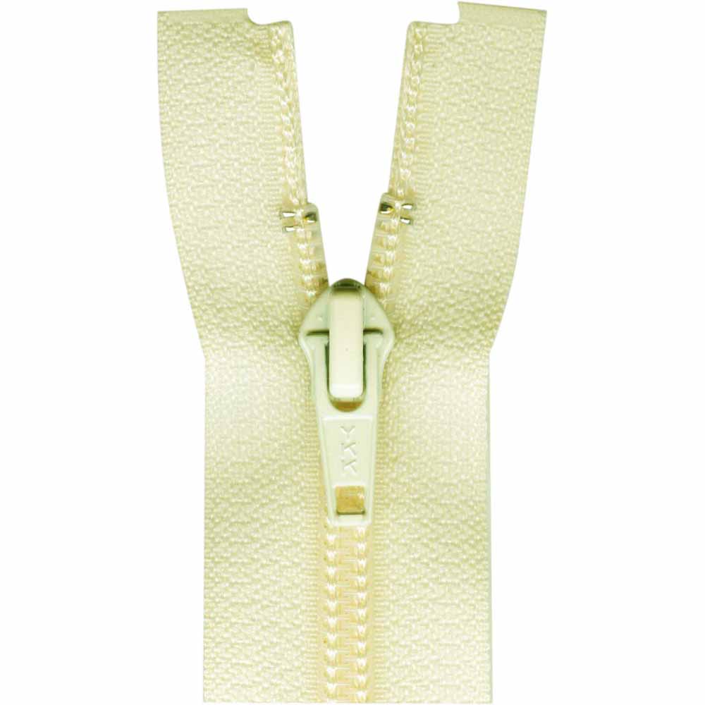 COSTUMAKERS Activewear One Way Separating Zipper 30cm (12") - Cream - 1760