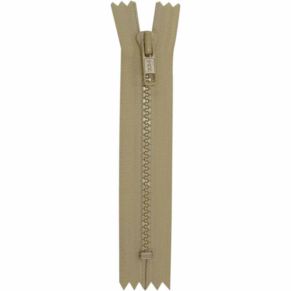 COSTUMAKERS Activewear Closed End Zipper 18cm (7") - Light Beige - 1763