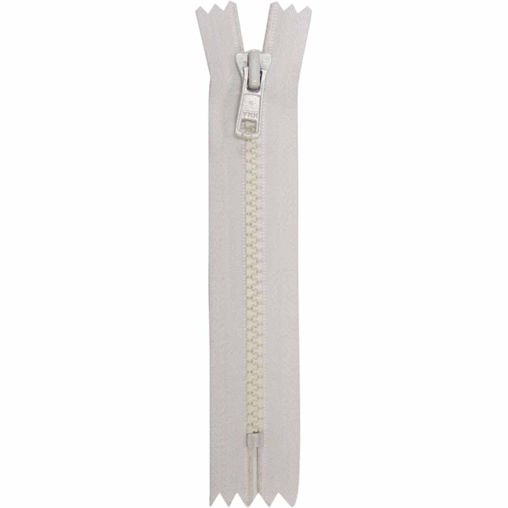 COSTUMAKERS 35 cm (14 in) Activewear Closed End Zipper – White
