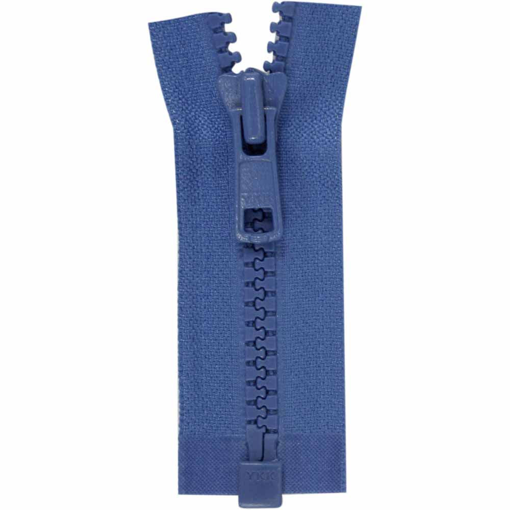 COSTUMAKERS Activewear One‑Way Separating Zipper – 30 cm (12″) – Bristol Blue – 1764