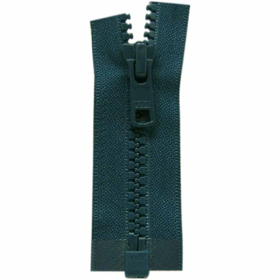 COSTUMAKERS Activewear One‑Way Separating Zipper 45 cm (18 in) – Teal
