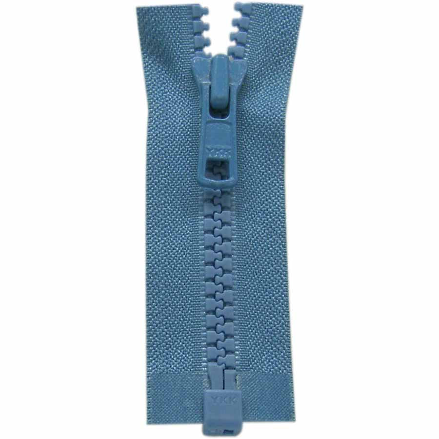 COSTUMAKERS Activewear One Way Separating Zipper 55cm (22") - River Blue - 1764