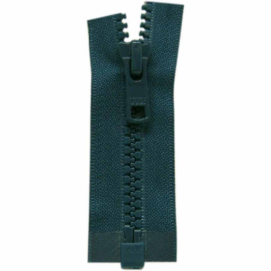 COSTUMAKERS Activewear One‑Way Separating Zipper 70 cm (28 in) – Teal