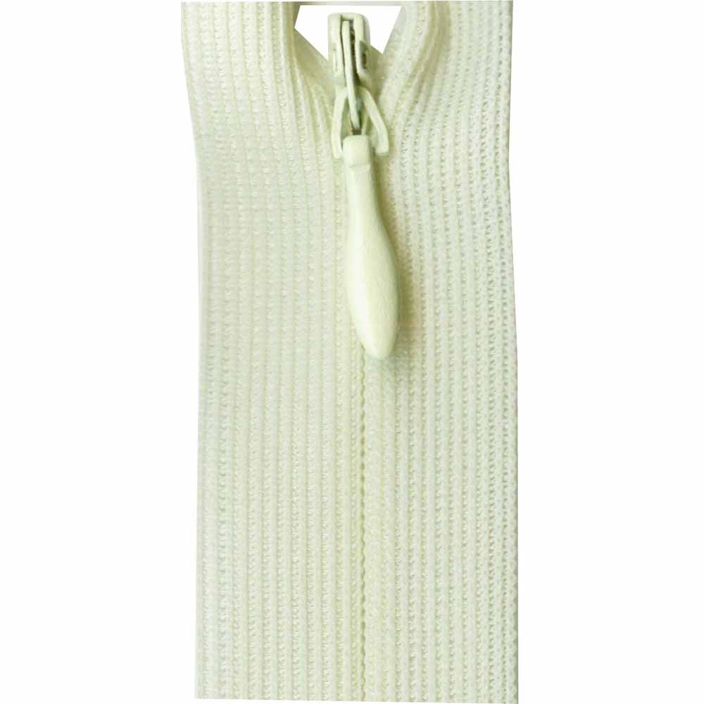 COSTUMAKERS Invisible Closed End Zipper 20cm (8") - Ivory - 1780