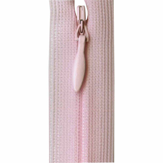 COSTUMAKERS — Invisible Closed-End Zipper 55cm (22"") — Baby Pink — 55 cm (22") — 1780