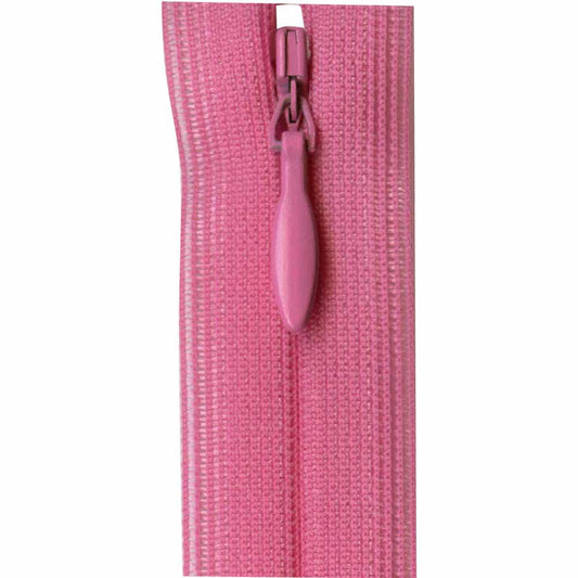 COSTUMAKERS — Invisible Closed-End Zipper 55cm (22"") — Holiday Pink — 55 cm (22") — 1780