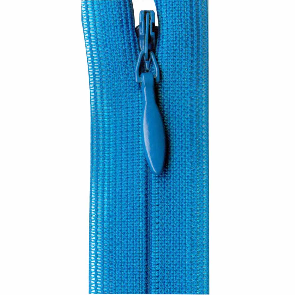 COSTUMAKERS Invisible Closed End Zipper 55cm (22") - Rocket Blue