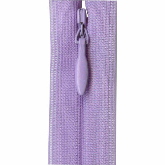 COSTUMAKERS Invisible Closed End Zipper 55cm (22") - Pale Lilac