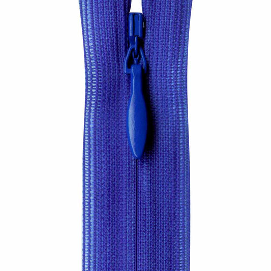 COSTUMAKERS Invisible Closed End Zipper 55cm (22") - Victoria Blue