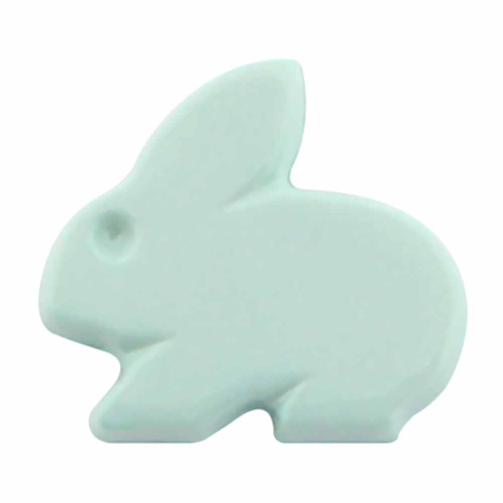 CIRQUE Novelty Shank Button – Light Green – 17 mm (5/8") – Bunny