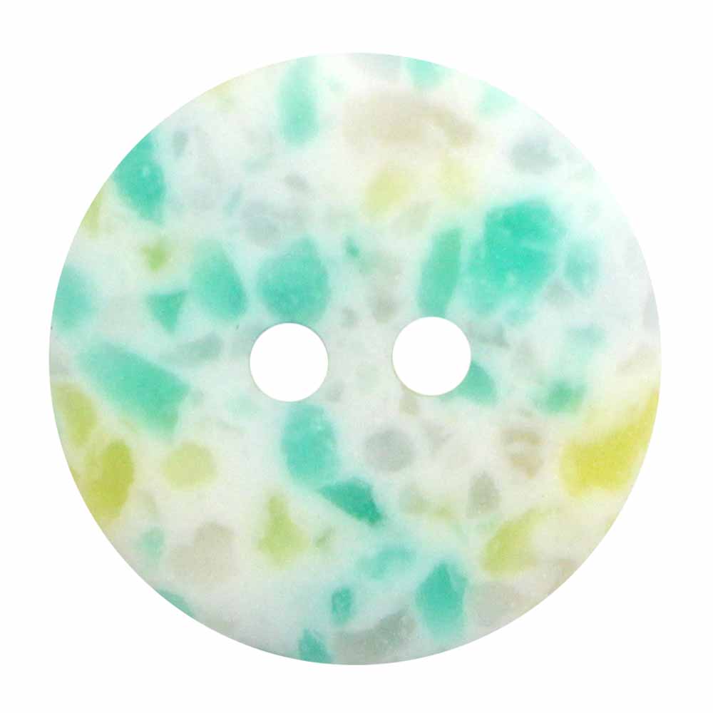 CIRQUE Novelty 2-Hole Button – Multi – 15 mm (5/8") – Flower