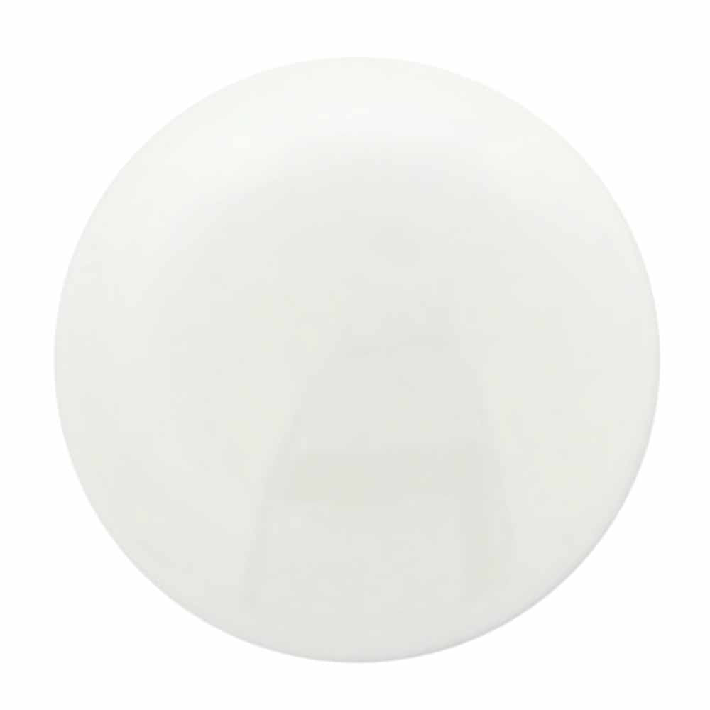 CIRQUE Novelty Shank Button – White – 15 mm (5/8") – Bright