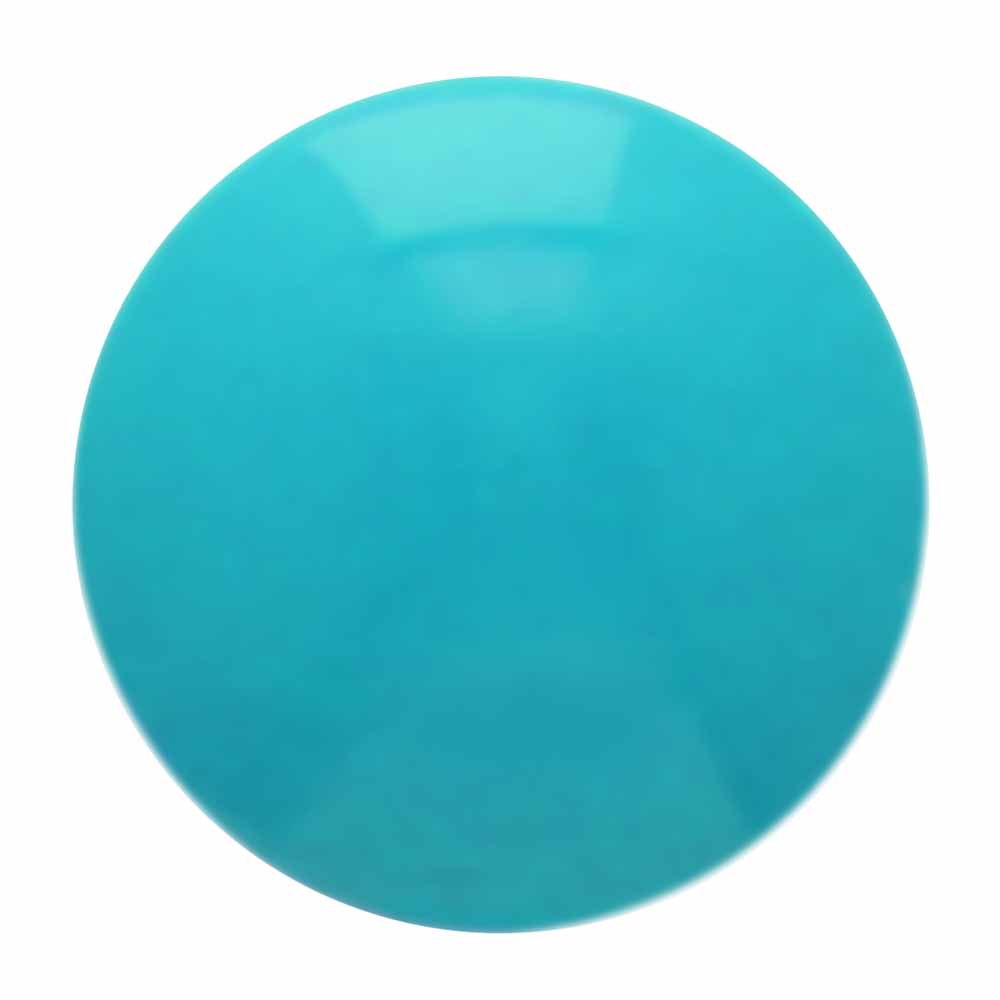 CIRQUE Novelty Shank Button – Aqua – 15 mm (5/8") – Bright