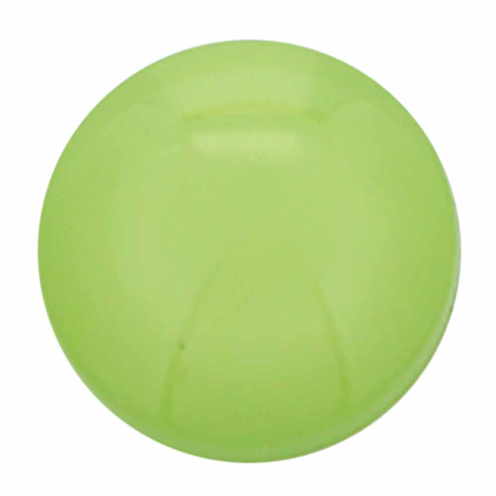 CIRQUE Novelty Shank Button – Green – 15 mm (5/8") – Bright