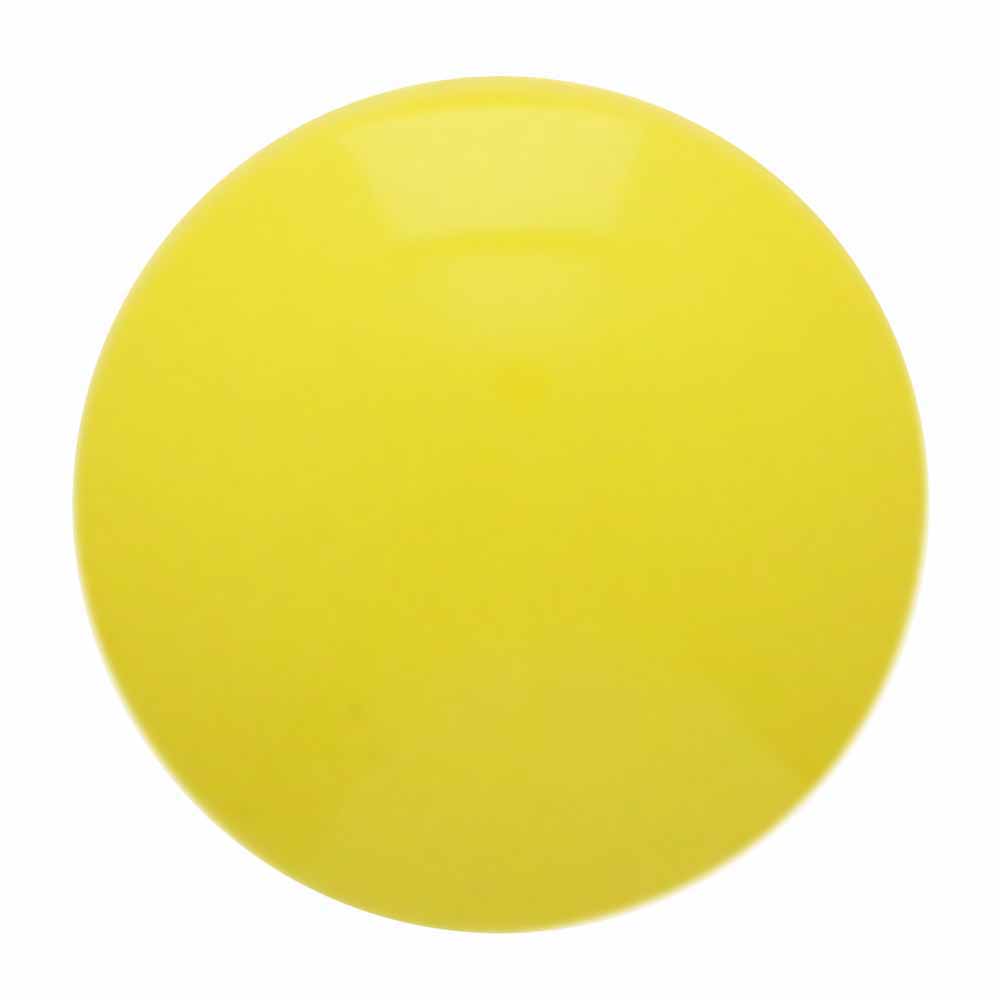 CIRQUE Novelty Shank Button – Yellow – 15 mm (5/8") – Bright