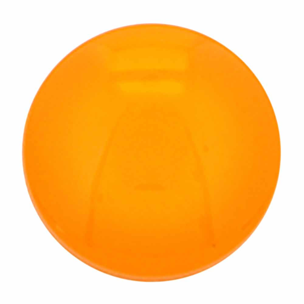 CIRQUE Novelty Shank Button – Orange – 15 mm (5/8") – Bright