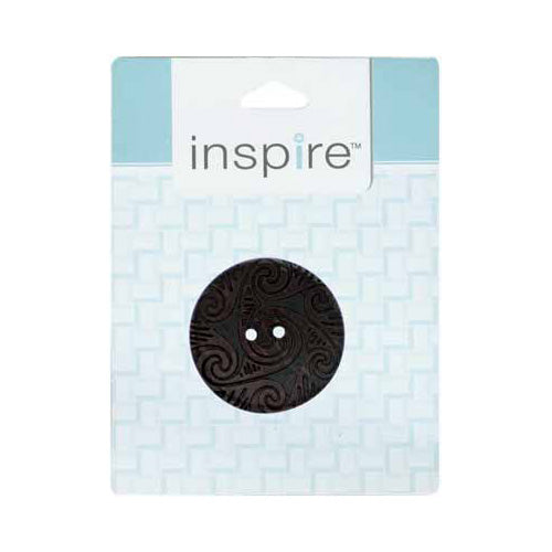 INSPIRE 2‑Hole Button – 41 mm (1 5/8″) – 1 Count – Coconut
