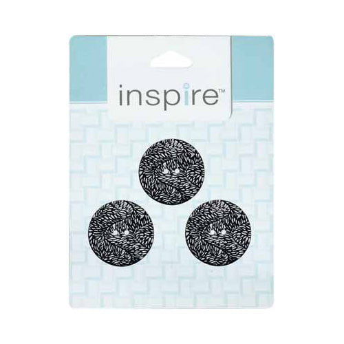 INSPIRE 2-Hole Button – 28 mm (1 1/8″) – 3 Count – Polyester