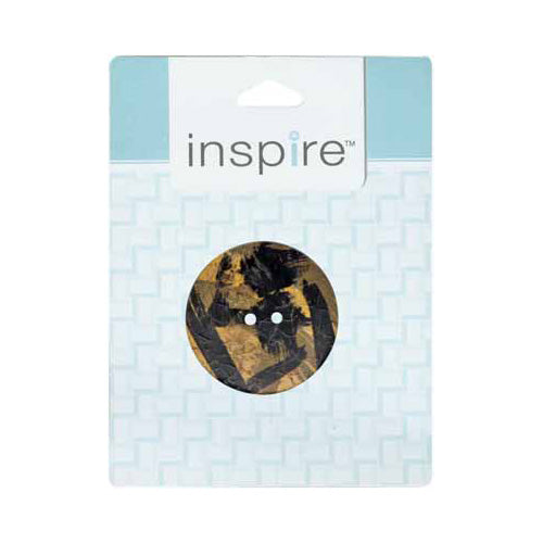 INSPIRE 2-Hole Button – 41 mm (1 5/8″) – 1 Count – Coconut